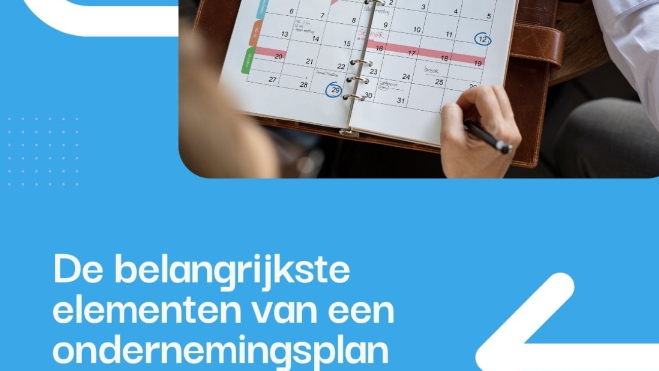 De belangrijkste elementen van een ondernemingsplan