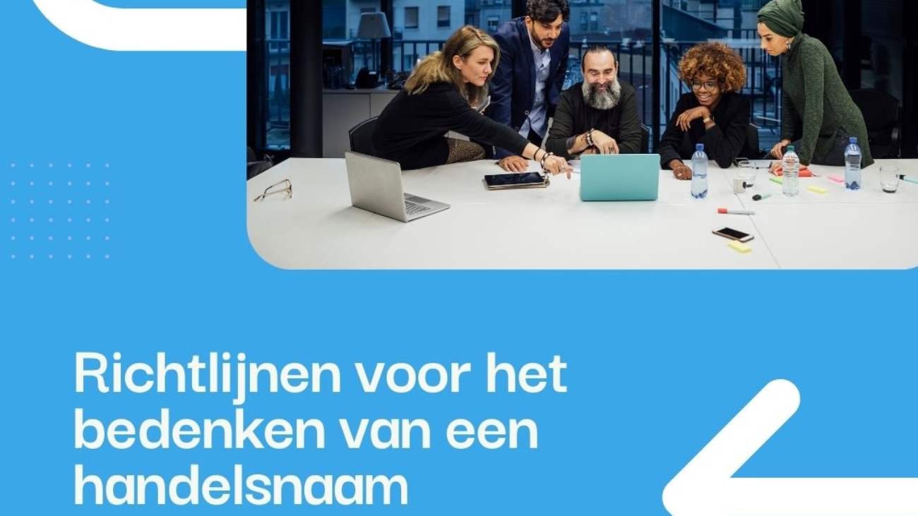 Richtlijnen voor het bedenken van een handelsnaam